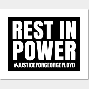 Rest In Power, George Floyd, Black Lives Matter Posters and Art